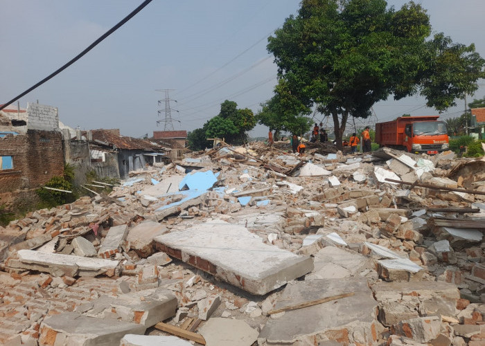 244 Rumah di Sukadana Resmi Dibongkar