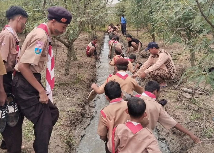 Siswa Dilatih Ala Tentara, Latihan Dasar Kepemimpinan Siswa SMPN 4 Sepatan