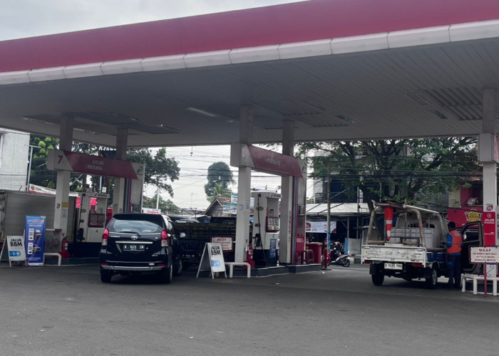 Antrean di SPBU Masih Normal