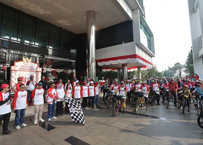 Andra Pilar Lepas Gowes Merdeka ICF Tangsel