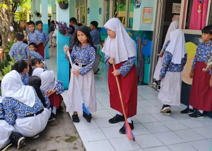 SDN Sukamulya I Gelar Lomba Kelas Bersih dan Kreatif 