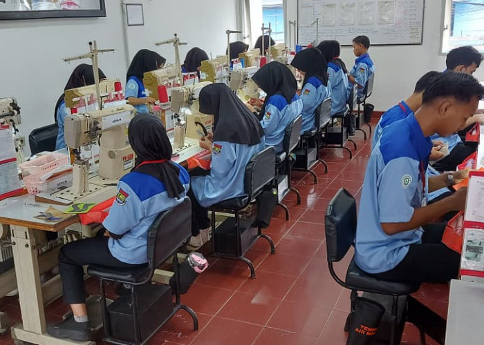 95 Peserta BLK Tangerang Langsung Kerja