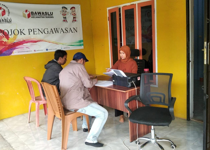 Hari Pertama Pendaftaran, Ratusan Orang Daftarkan Diri Jadi Pengawas TPS Kecamatan Serang 