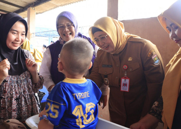 Wabup Pantau Gerebek Posyandu