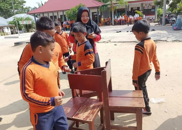 SDN 1 Jambe Dorong Semangat Belajar Siswa Melalui Permainan