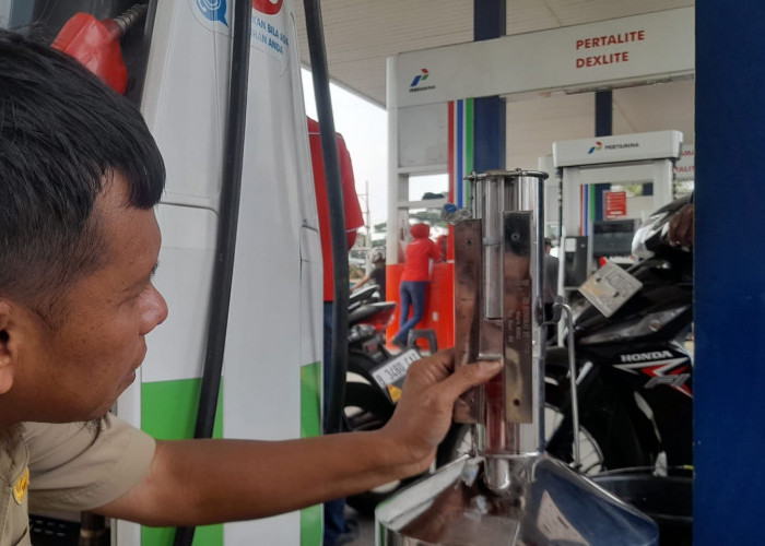  SPBU Sindangsari Lakukan Tera Ulang Pompa BBM