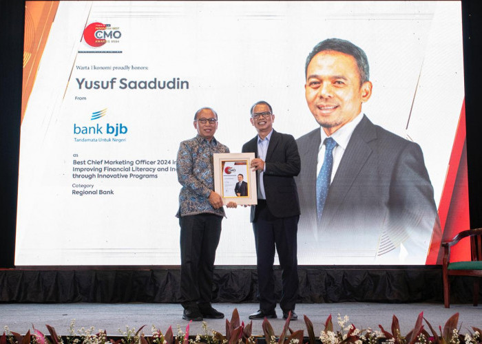 bank bjb Raih Indonesia Best CMO Award 2024 dari Warta Ekonomi