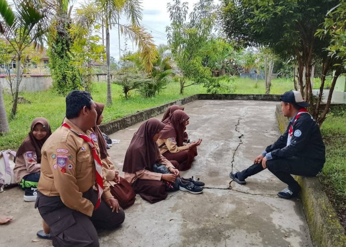 SMPN 1 Cisoka Terapkan Numerasi Dalam Latihan Pramuka