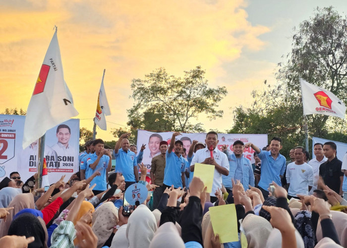 Kampanye di Kota Serang, Andra Soni Temui Ribuan Warga