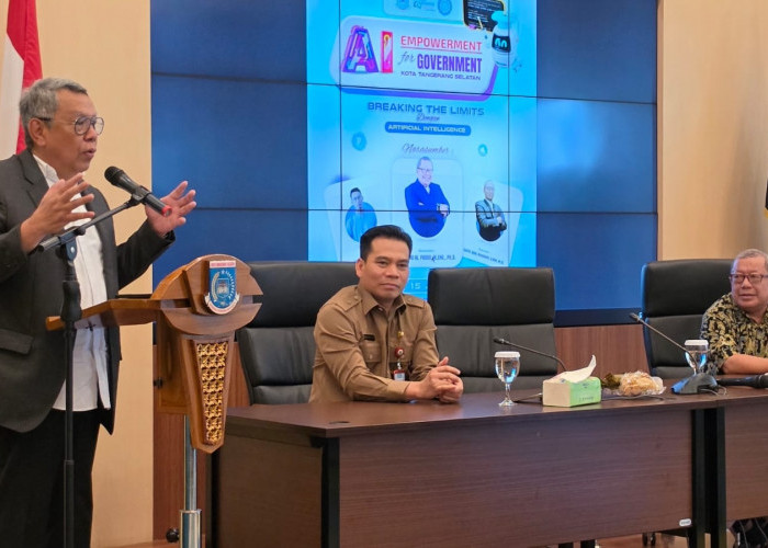 Benyamin Minta OPD Manfaatkan AI, Untuk Genjot Pelayanan Publik