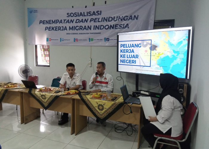 BP3MI Banten Sosialisasikan Peluang Kerja ke Luar Negeri di Desa Cijeruk