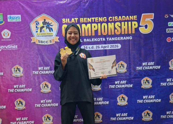 Tunjung Kawi Retno, Pesilat SMPN 10 Tangerang, Borong Dua Emas SBCC, Bidik Pentas Nasional