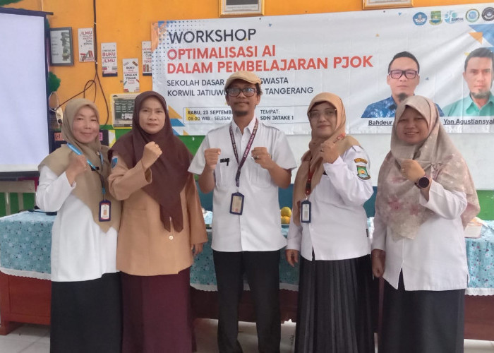 Guru PJOK SD Dilatih AI