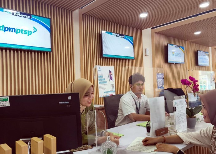 Loket DPMPTSP Paling Banyak Dikunjungi 