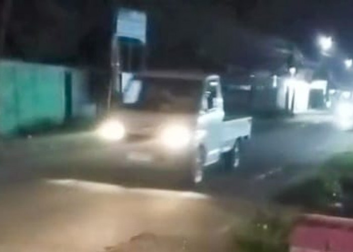 1 Orang Meninggal Dunia di Jalan Rawan Kecelakaan dekat Kantor Desa Tanjakan