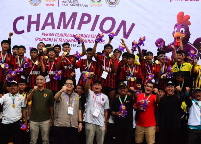 Cetak Sejarah Pertama, Sindang Jaya Kampiun Sepakbola