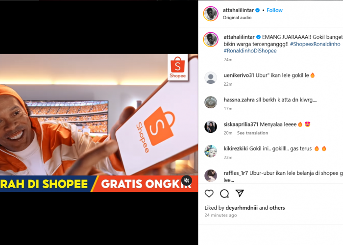 Ronaldinho Tampil di Iklan Shopee, Selebrasi Samba Ikoniknya Bikin Nostalgia