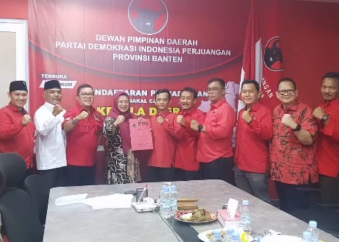 Intan Ikuti Fit and Proper Test Calon Bupati Tangerang dari PDIP