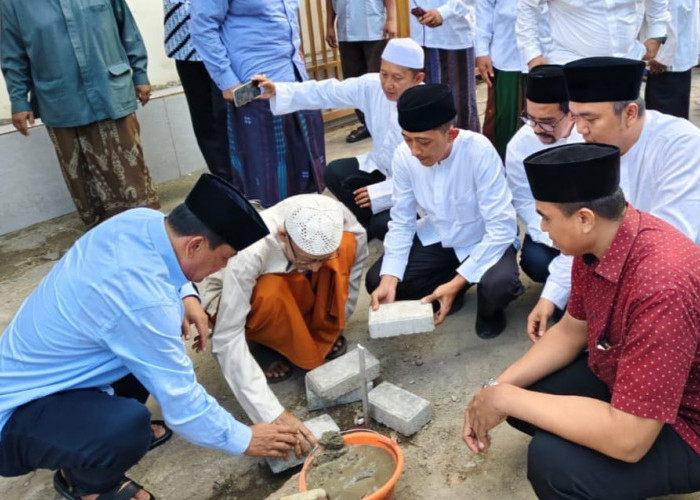 Ini Kata Sekda Kabupaten Tangerang saat Peletakan Batu Pertama Renovasi Masjid di Teluknaga