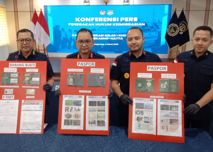 Motif 3 WNA Palsukan Paspor untuk Bermigrasi Secara Ilegal
