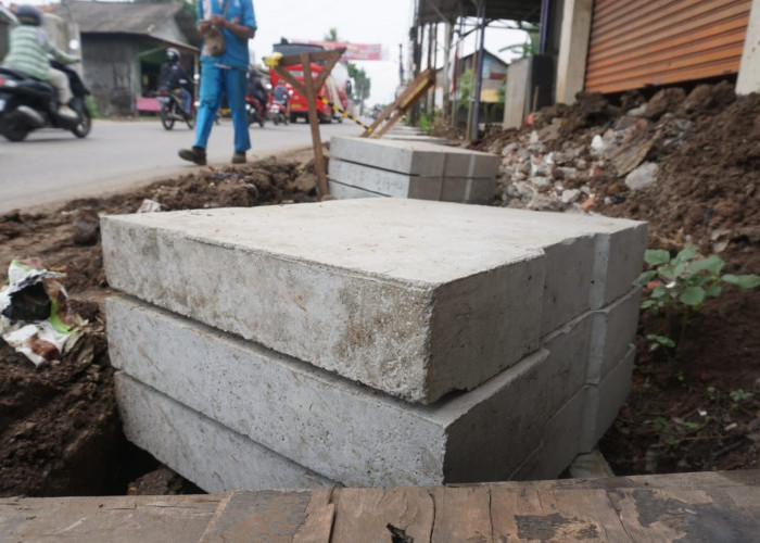 Diberhentikan Ormas Akibat Kecewa Tak Bertemu Pihak yang Dituju, Proyek Drainase Depan PT Bosung Mandek