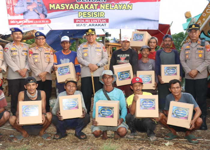 Kapolresta Silaturahmi dengan Nelayan Kronjo