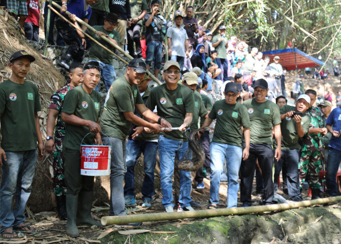 HUT Ke-79 TNI, Kodim 0602 Serang adakan Lomba Mancing Bersama Warga GPA