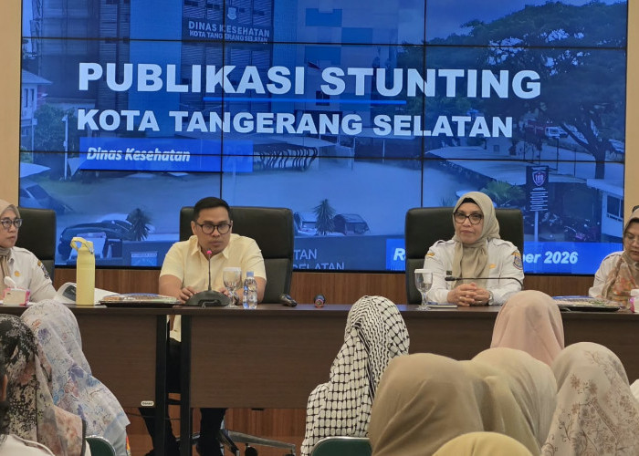 879 Anak Tangsel Terdeteksi Stunting, Penanganan Ditelusuri hingga Tingkat Keluarga