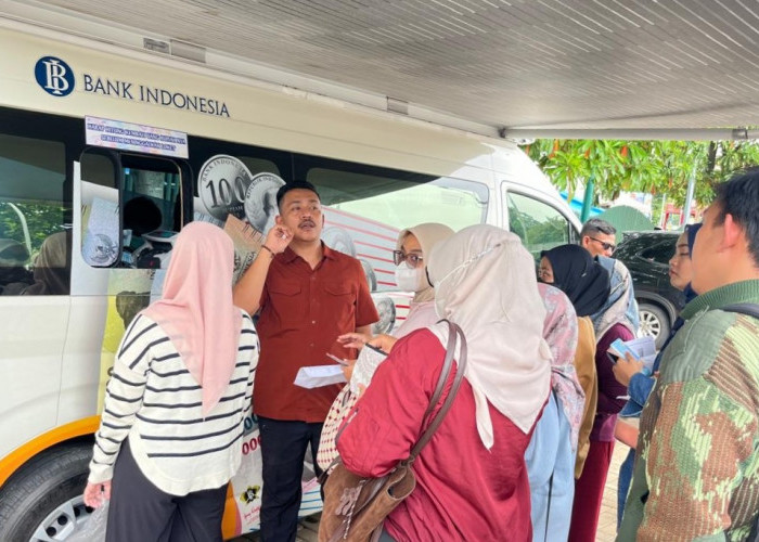 Antisipasi Upal, BI Sebar Mobling Tukar Uang