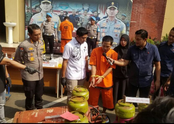 Polisi Bongkar Kasus Pengoplos Gas Subsidi