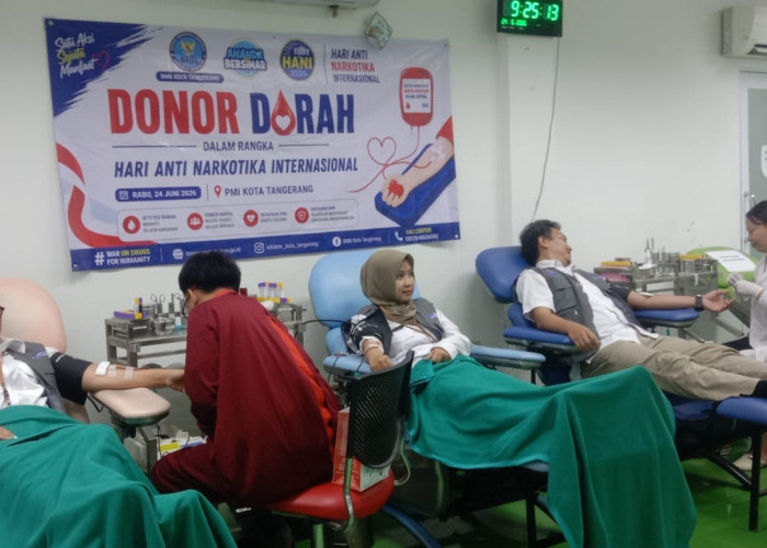 BNN Minta PMI Skrining Narkoba Dalam Donor Darah