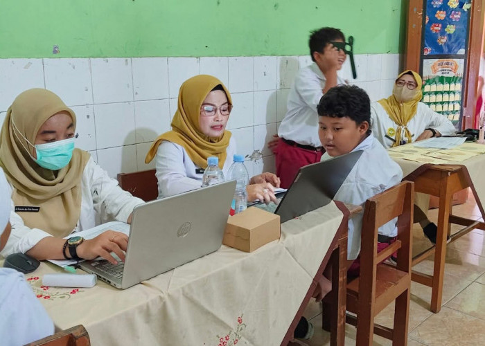 SDN I Buaran Jati Tiga Bulan Sekali Rutin Dicek Kesehatan