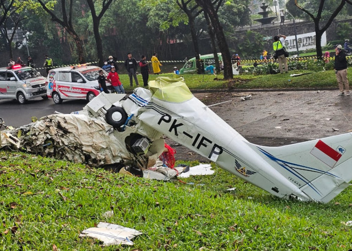 Pesawat Latih Kecekaan di BSD, Tiga Orang Meninggal Dunia 