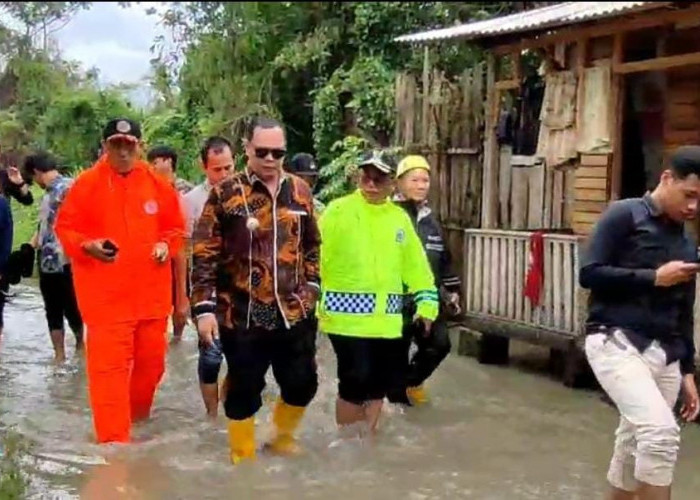 Saat Wali Kota Budi Tinjau Banjir, Temukan Penyempitan Saluran Akibat Empang