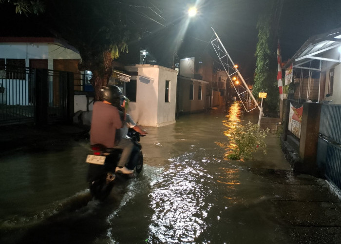 Hujan Guyur Kota Serang, 15 Titik di Kota Serang Kembali Terendam Banjir