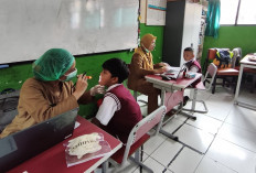 SDN Kereo 7 Gandeng Puskesmas Cipadu Gelar PKG