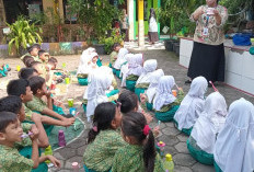 Siswa SDN Saga VI Diajak Peduli Kesehatan Tubuh