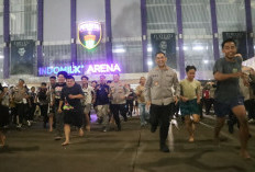 Cegah Kenakalan Remaja, Polres Tangsel Gelar Night Run