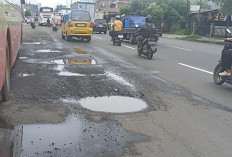 Jelang Arus Mudik, Jalan Berlubang Hiasi Jalur Utama Kota Serang, DPUPR Sebut: Kewenangan Provinsi dan Pusat