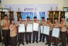 Kwarcab Pramuka Tangerang Raih Lima Penghargaan, Quat-trick yang Tergiat di Banten