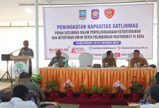 326 Satlinmas Desa Dilatih Peningkatan Kapasitas