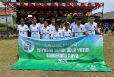 Launching Yayasan SSB Yatim Rediz Tangerang Raya, Cetak Pemain Muda Profesional