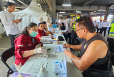 Jelang Arus Mudik, Awak Bus Dites Urine