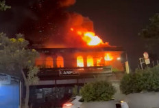 Gas Bocor, Diduga Penyebab Restoran Lampoh Terbakar 