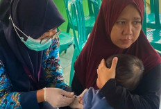 Puskesmas Rajeg Cegah KLB Campak, Gelar ORI dengan Melakukan Imunisasi dan Edukasi di Seluruh Posyandu