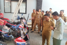 Perkuat Sarpras, Pemkot Tangerang Serahkan 16 Unit Motor ke BPBD