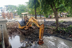 Irigasi di Taman Sari Dinormalisasi