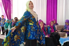 Perkuat Identitas Daerah dan Program PKK, Kecamatan Kemiri Luncurkan Batik Khas