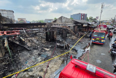 Diduga Korsleting, Bengkel Motor di Pamulang 2 Ludes Terbakar