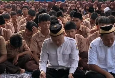 SMPN 1 Sukadiri Biasakan Zikir Bersama Usai Salat Duha